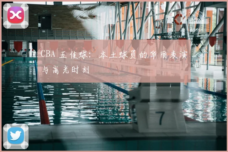CBA 五佳球：本土球员的华丽表演与高光时刻